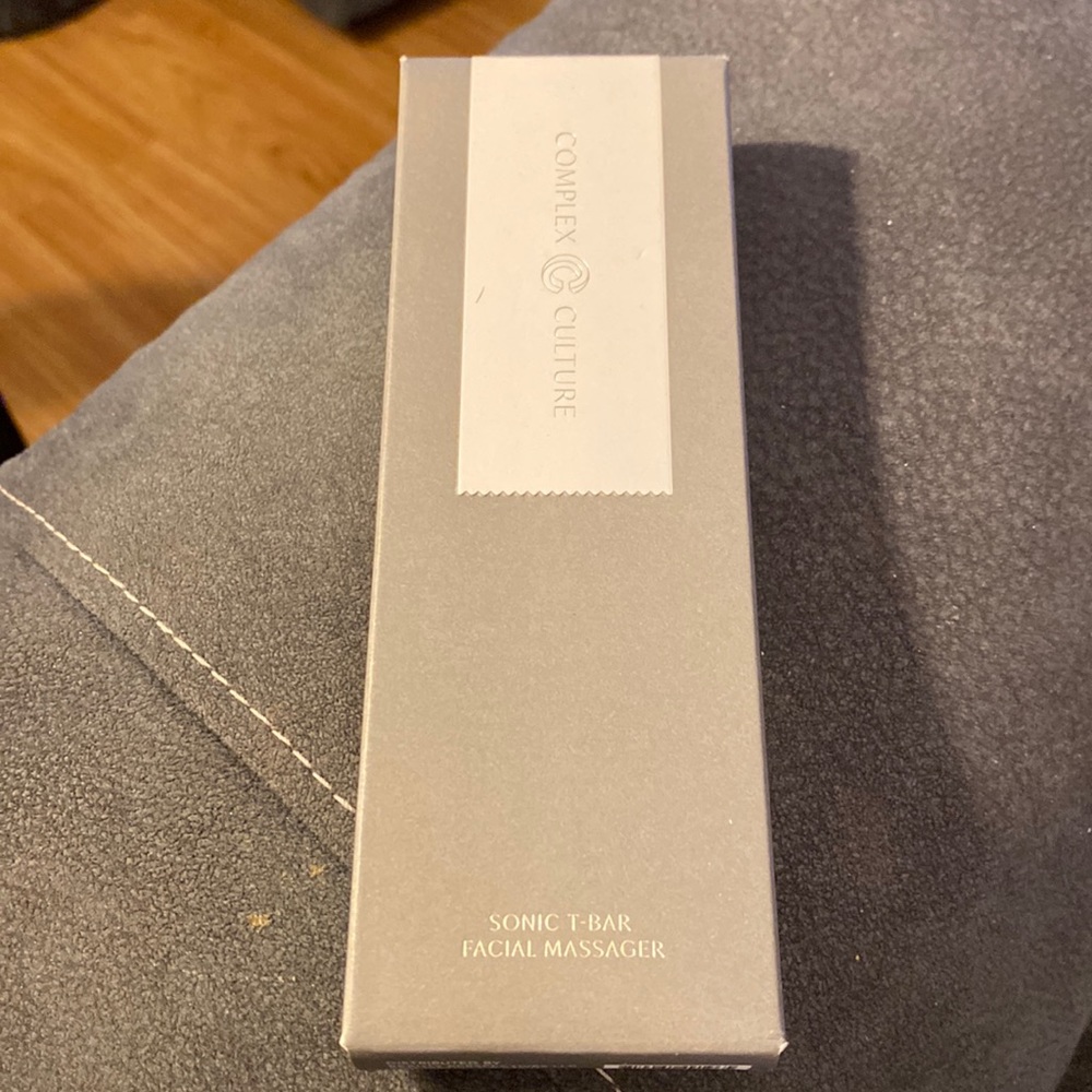 Complex culture sonic T-bar facial massager